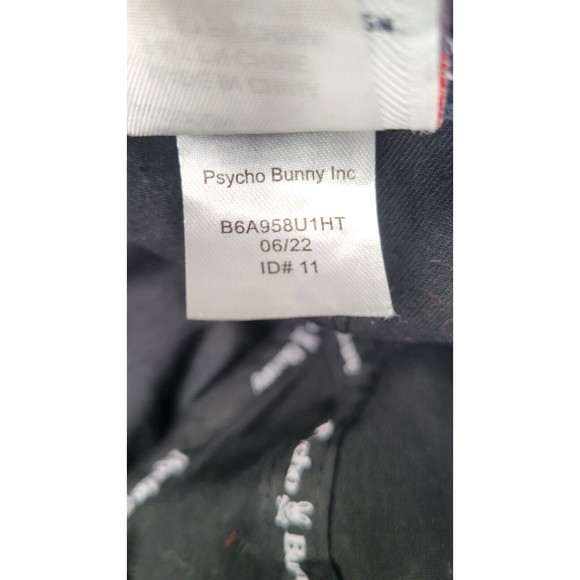 Designer Psycho Bunny Black w/ Embroidered Green Bunny Ears‎ Hat Cap Adjustable - Picture 8 of 11